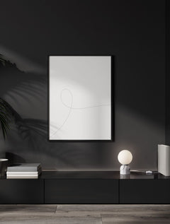 Lampe à poser Kenio blanche, verre