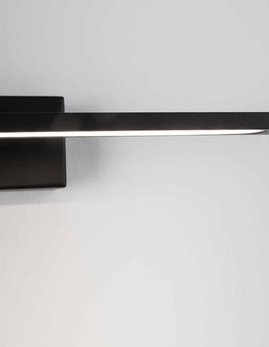 Applique murale Mondrian noire, L 41,5 cm