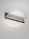 Plafonnier Noah marron, L 44,5 cm