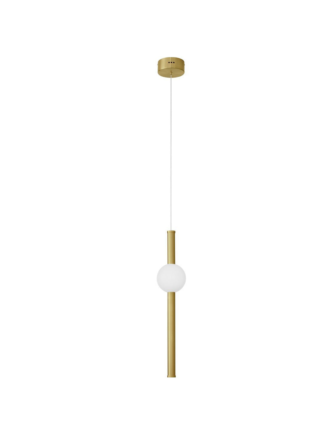 Suspension Neutron dorée, H 150 cm (9054451)