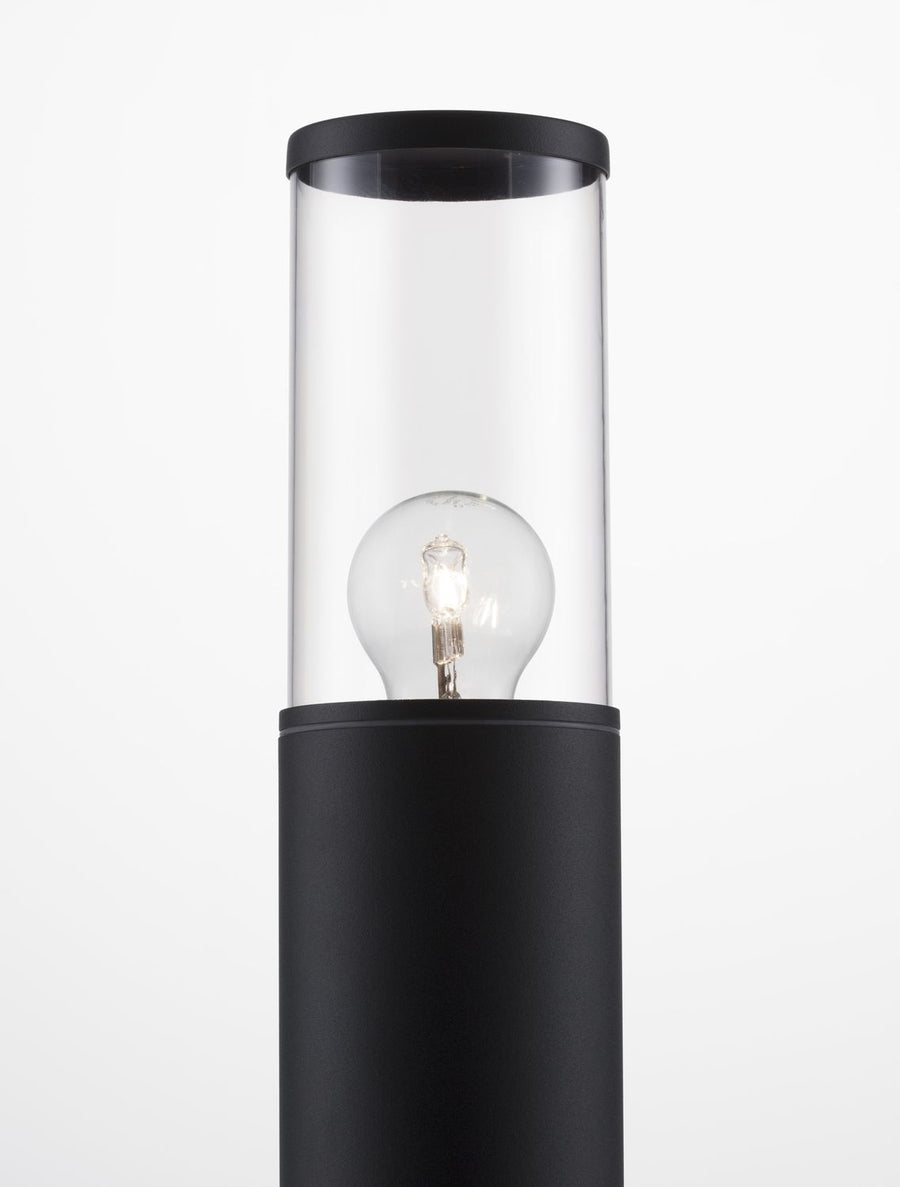 Borne extérieure Zosia grise, H 50 cm