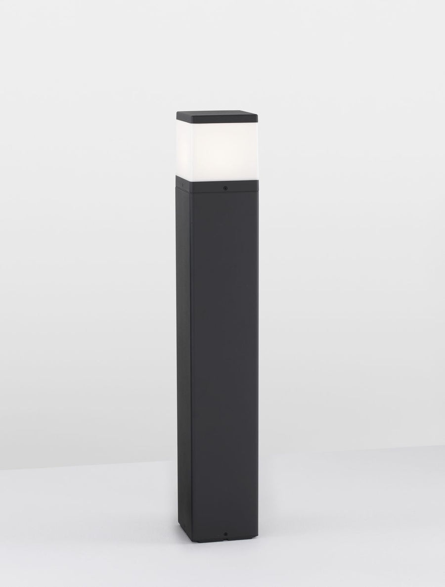 Borne extérieure Ferron grise, H 80 cm