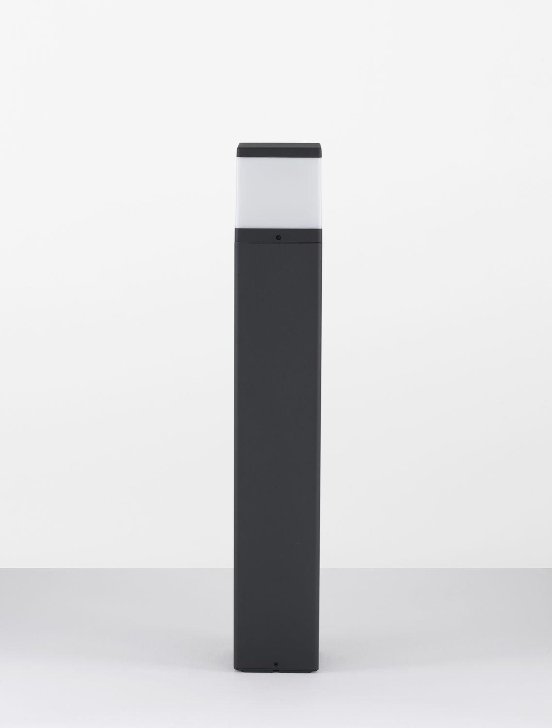 Borne extérieure Ferron grise, H 80 cm