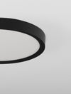 Plafonnier Dixie noir, Ø 22 cm