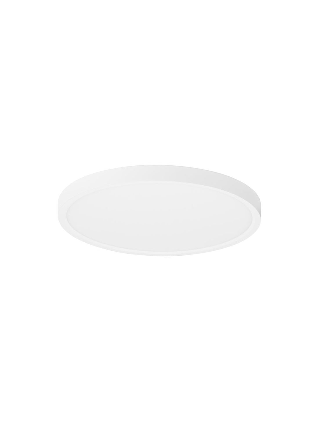 Plafonnier Dixie blanc, Ø 30 cm