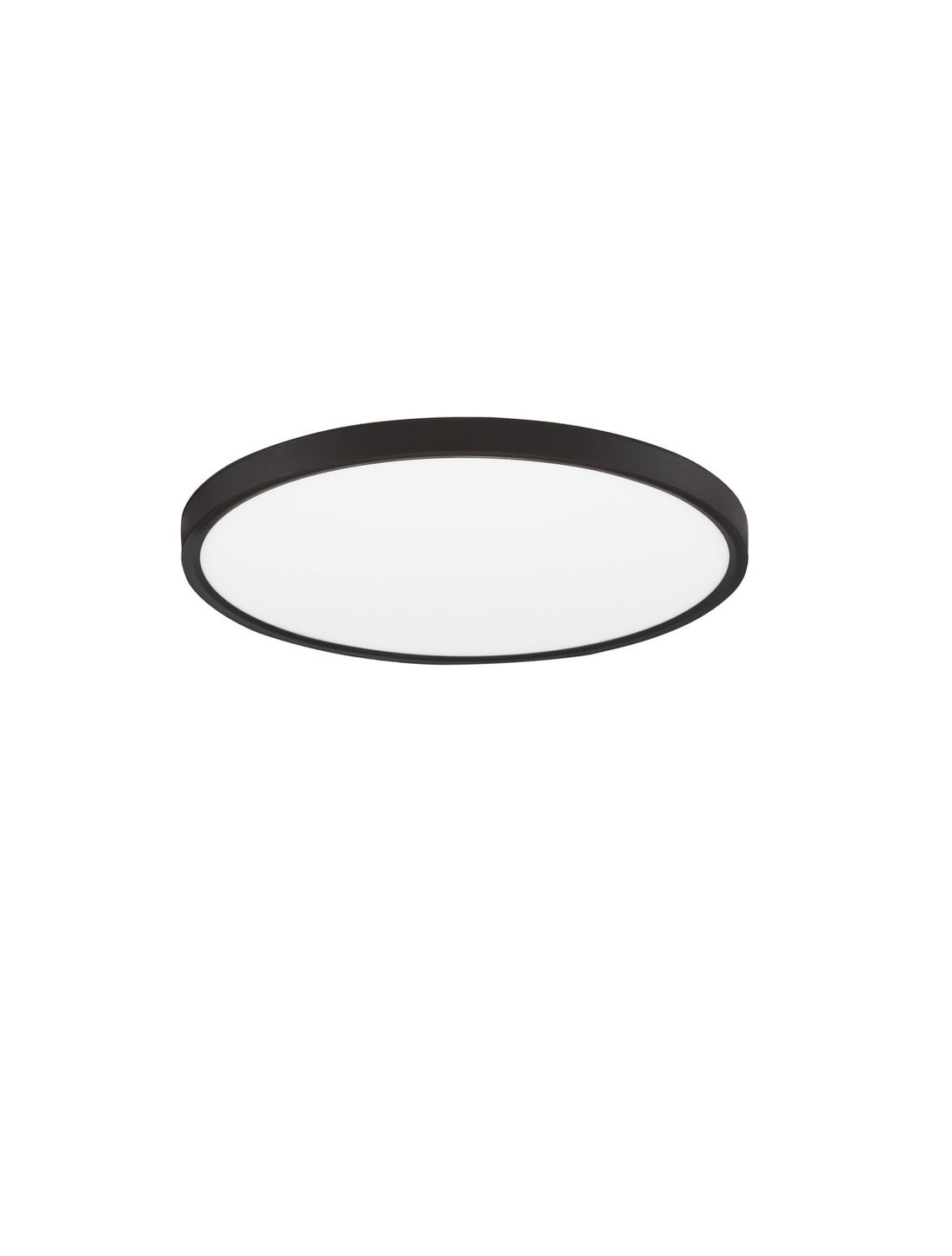 Plafonnier Dixie noir, Ø 40 cm