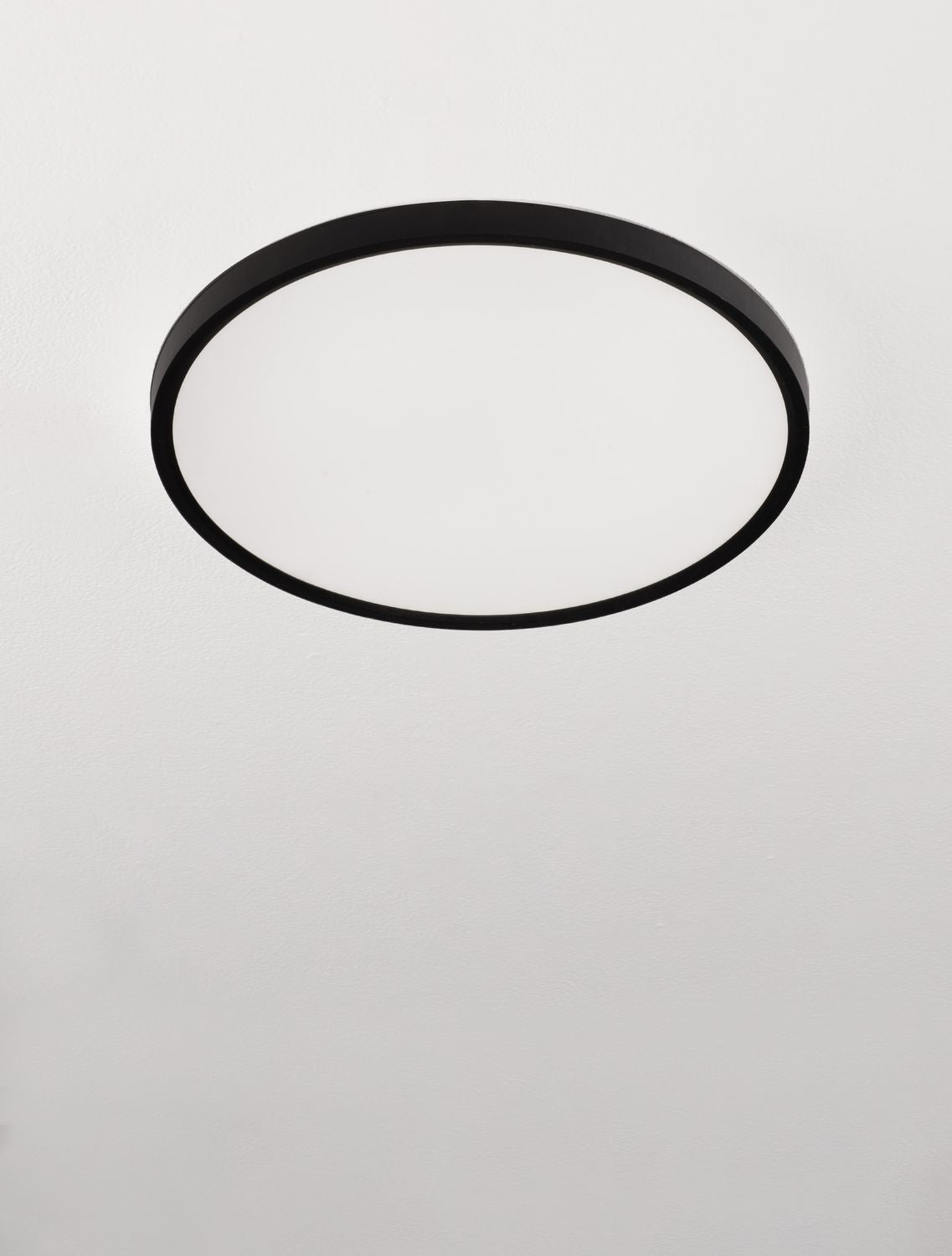 Plafonnier Dixie noir, Ø 40 cm
