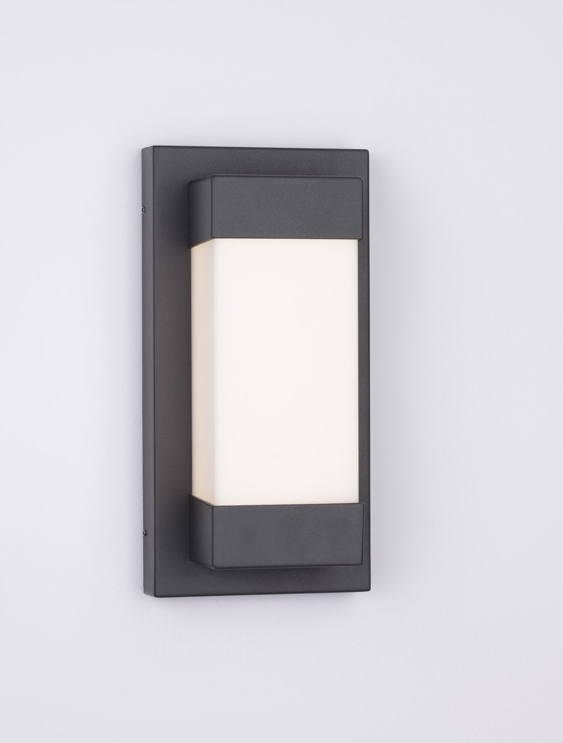 Applique extérieure Leto noire, H 29 cm (9060203)