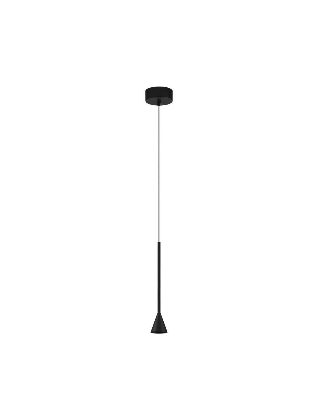 Suspension NET noire, H 200 cm