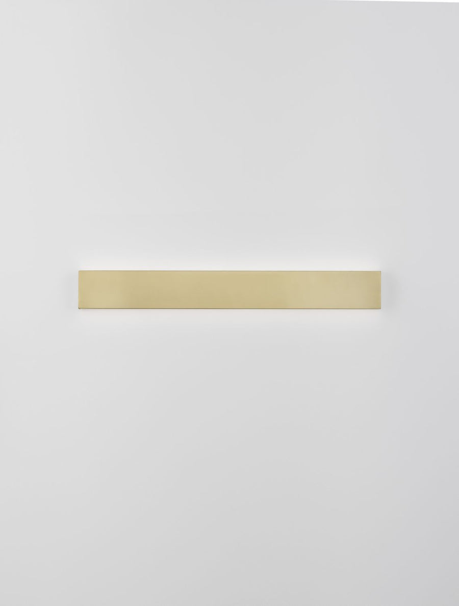 Applique murale Seline dorée, L 60 cm