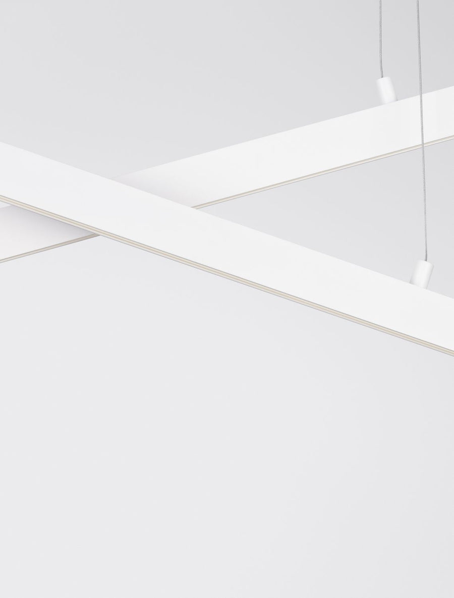 Suspension X-line blanche