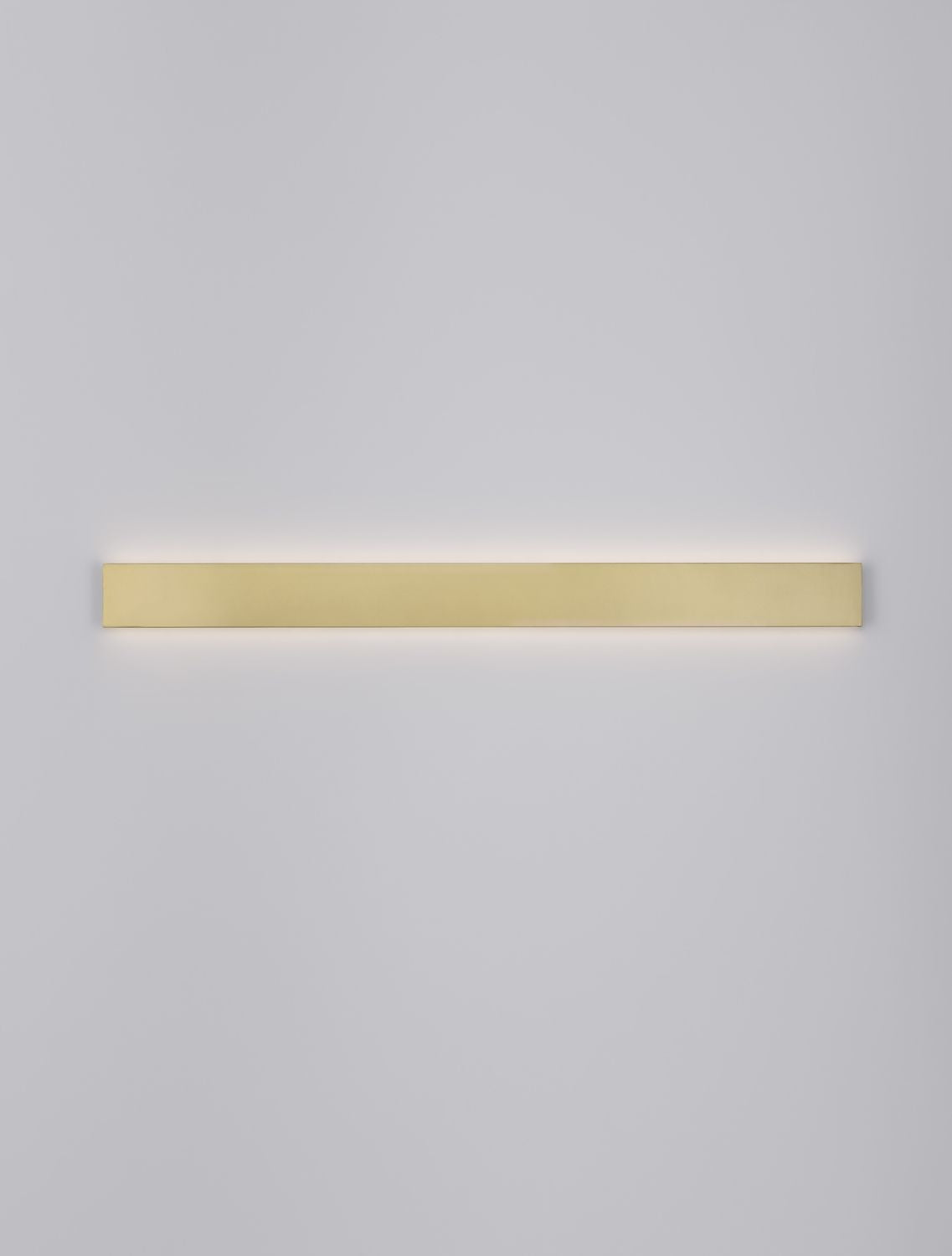 Applique murale Seline dorée, L 90 cm