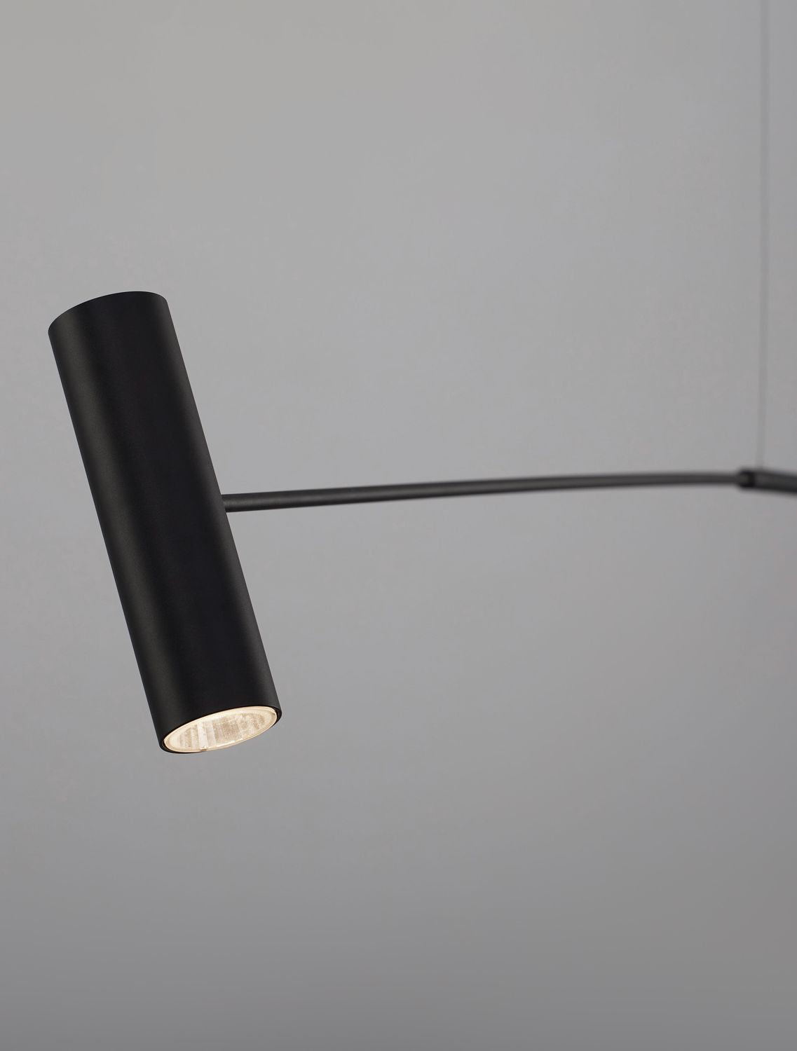 Lampadaire Voice noir