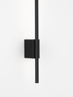 Applique murale Tien noire, H 60 cm