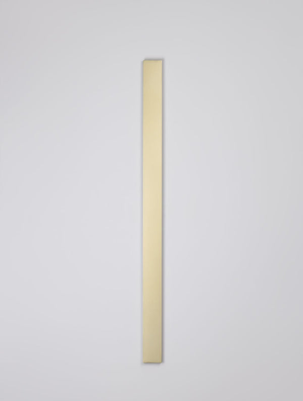 Applique murale Seline dorée, L 120 cm