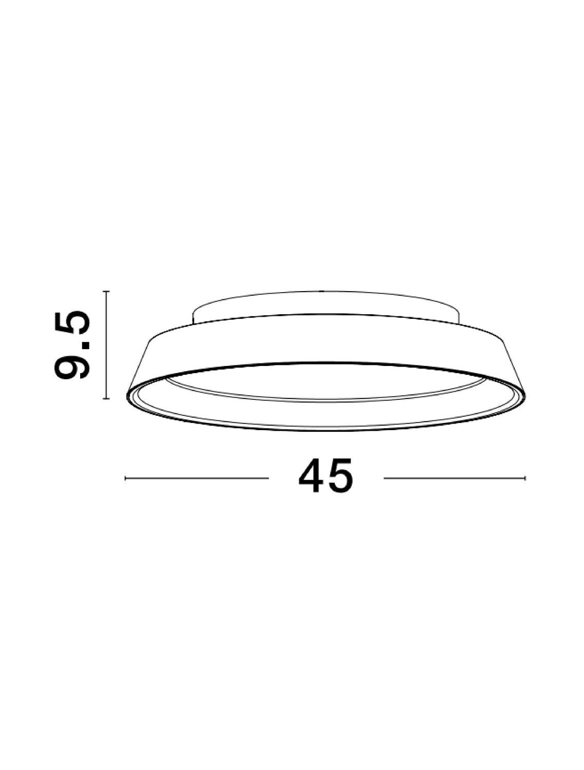 Plafonnier Vela blanc (9081260)