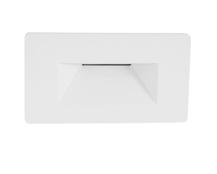 Applique extérieure Cove blanche, L 13,2 cm