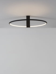 Suspension Garve noire, Ø 60 cm