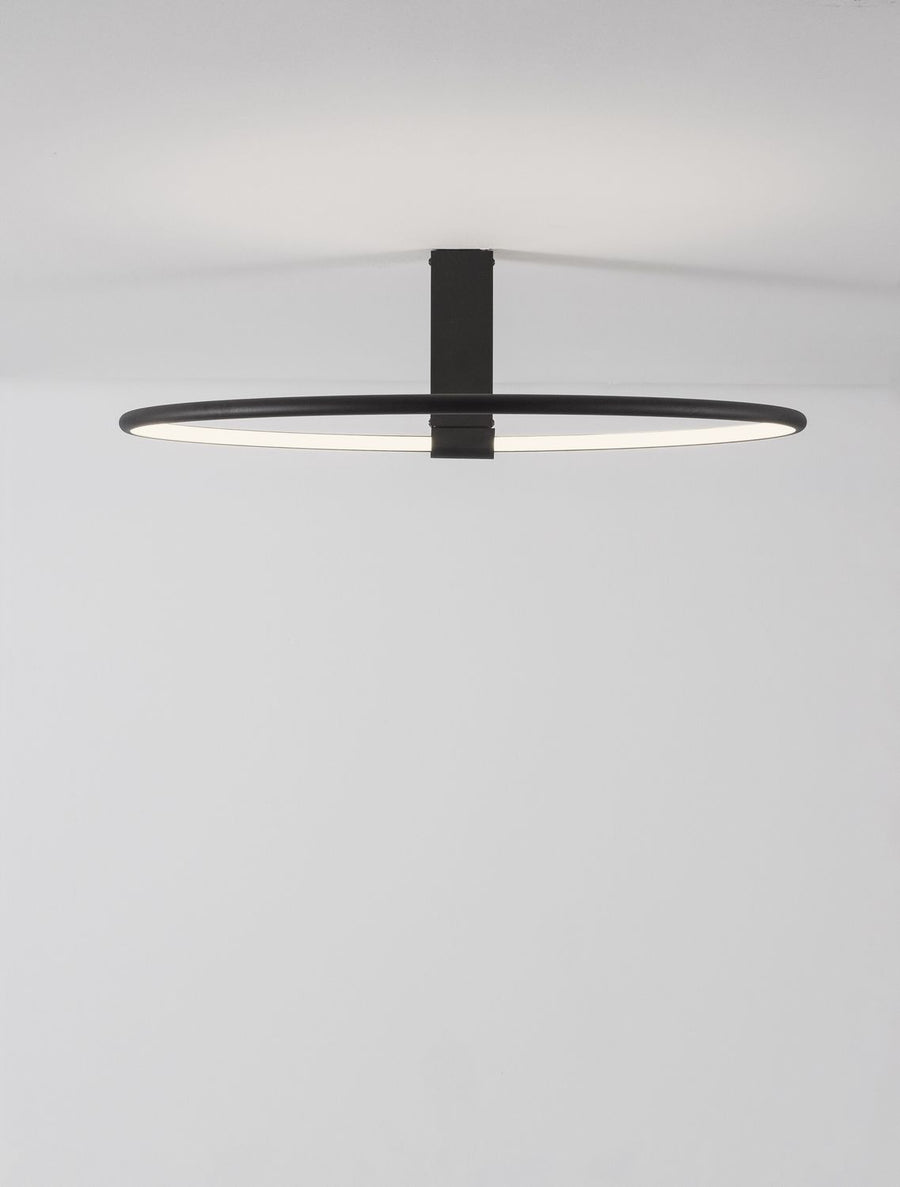 Suspension Garve noire, Ø 60 cm