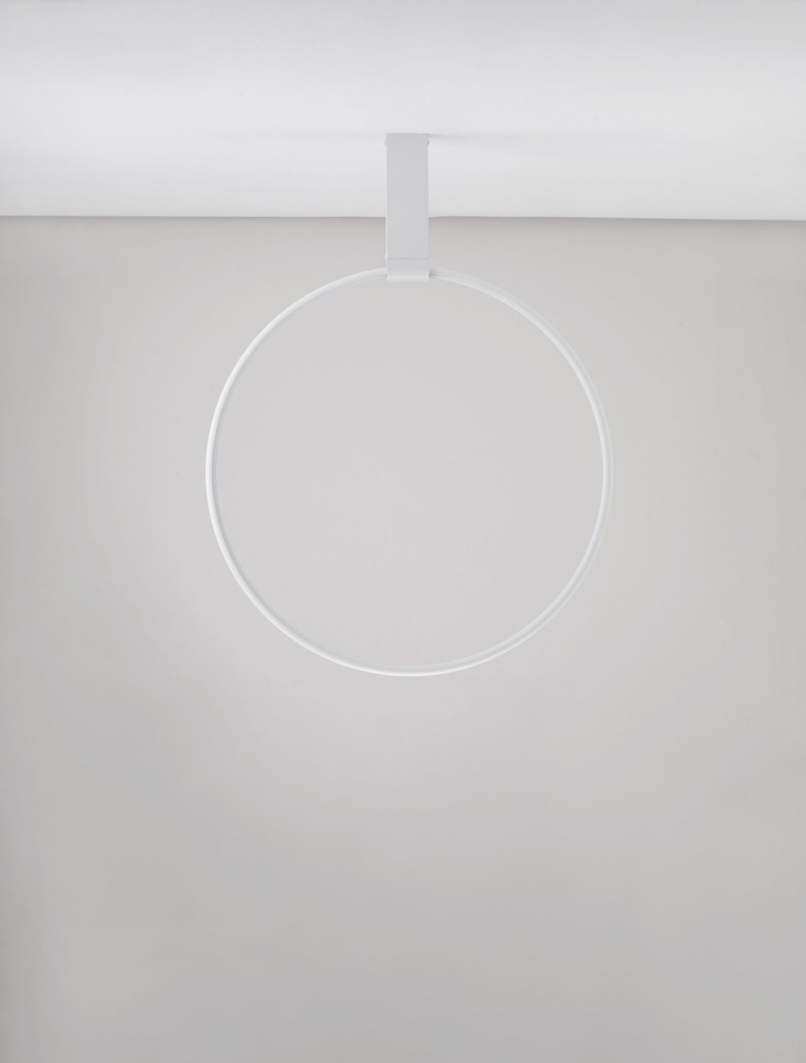 Suspension Garve blanche, Ø 60 cm