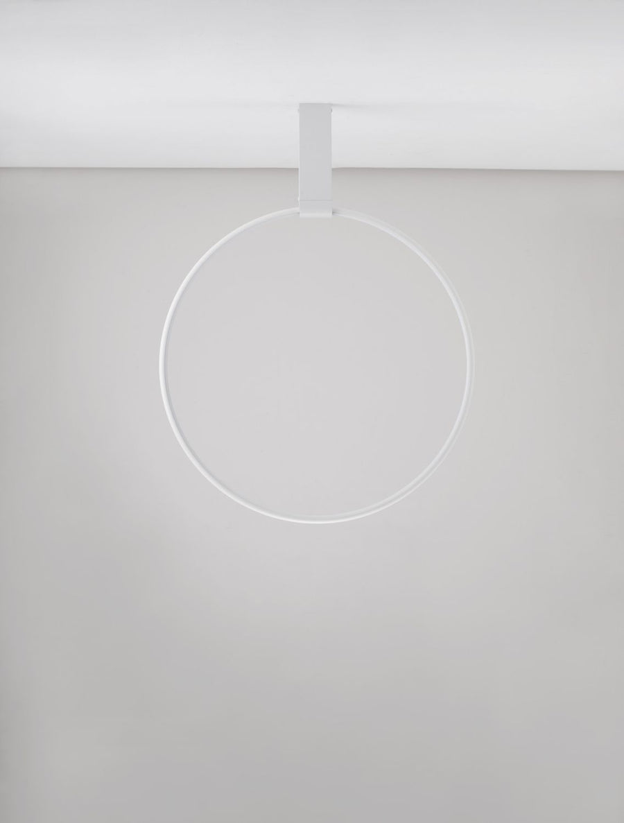 Suspension Garve blanche, Ø 60 cm