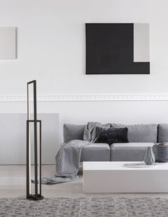 Lampadaire Zesiro noir