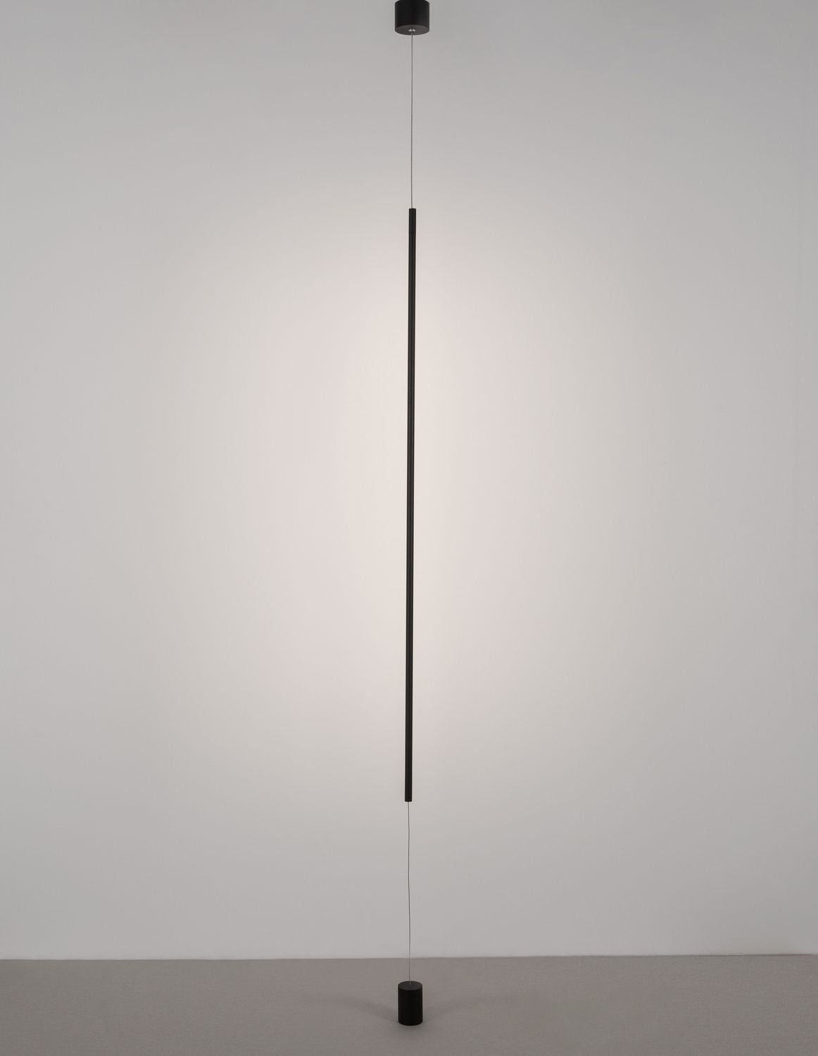 Suspension Elettra noire, H 300 cm (9088109)