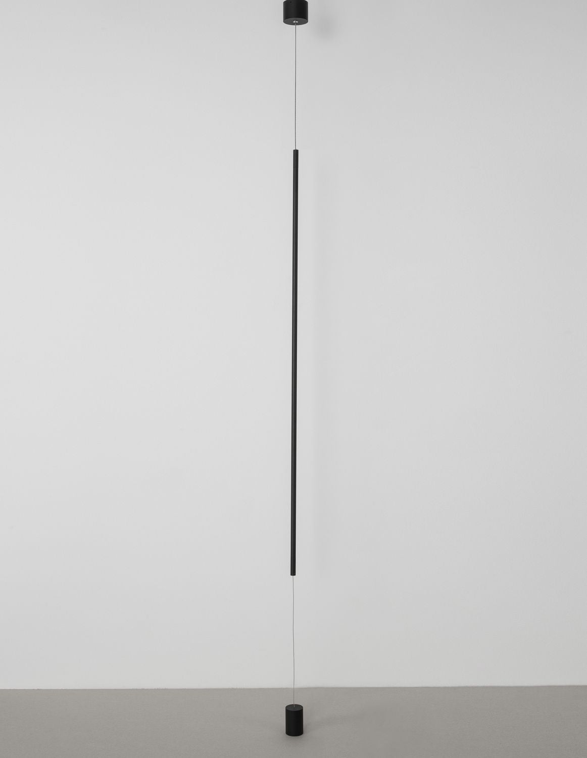 Suspension Elettra noire, H 300 cm (9088109)