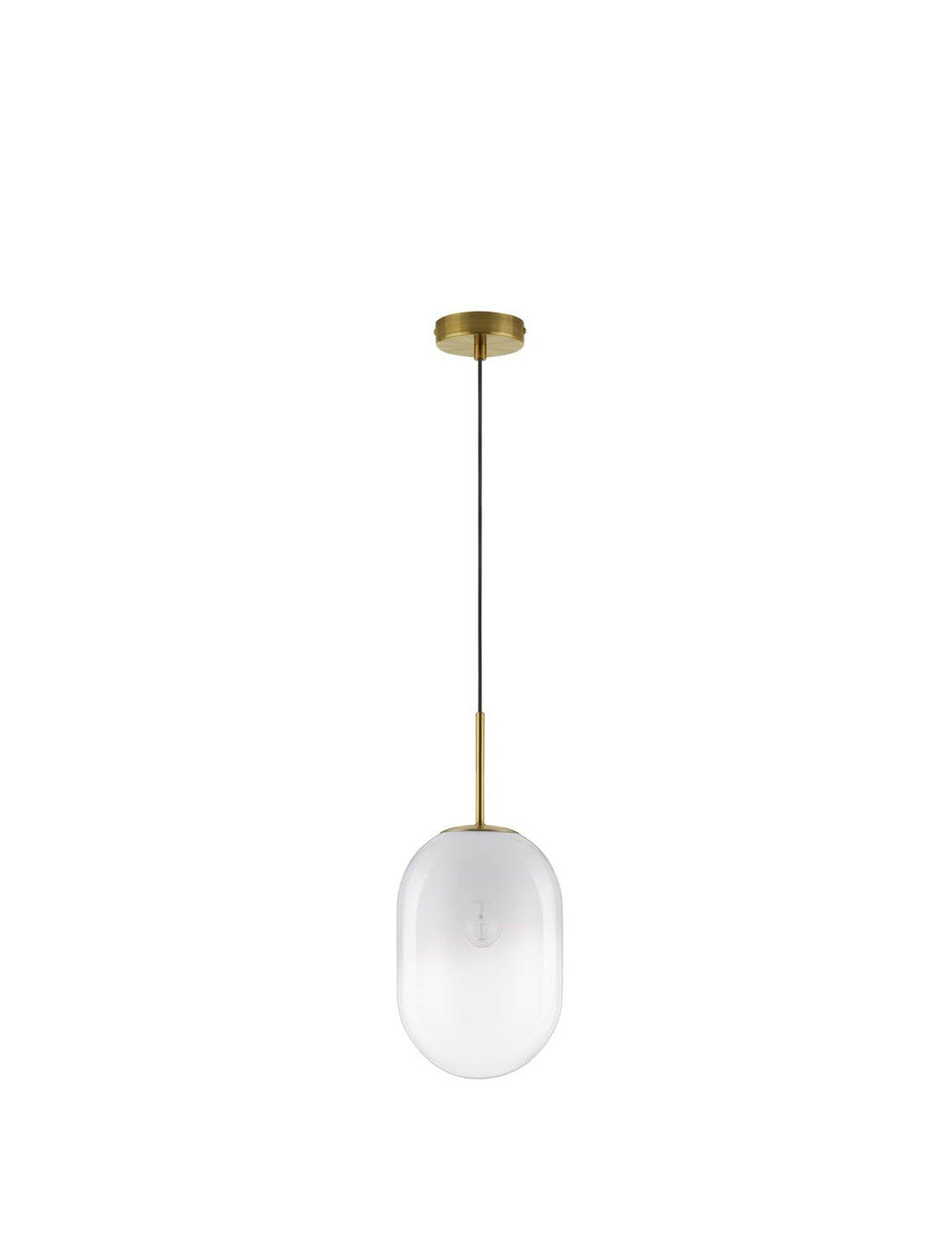 Suspension Chrysi dorée, verre (9092822)