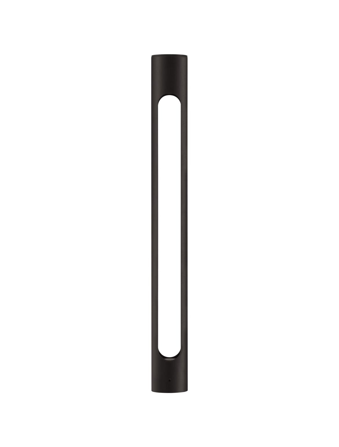 Borne extérieure Ellery noire, H 80 cm