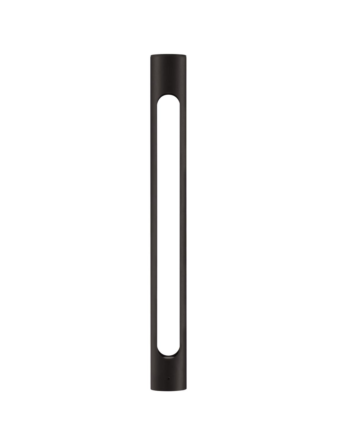 Borne extérieure Ellery noire, H 80 cm