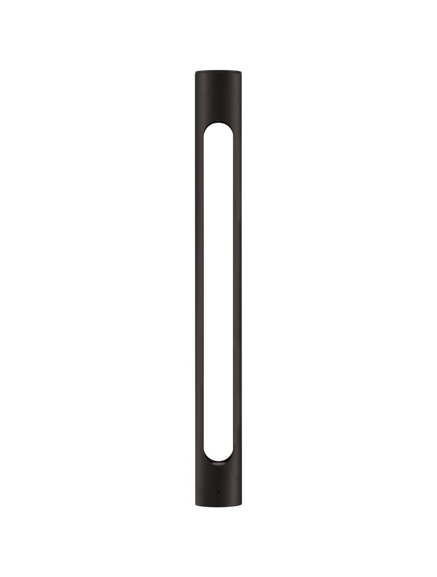 Borne extérieure Ellery noire, H 80 cm