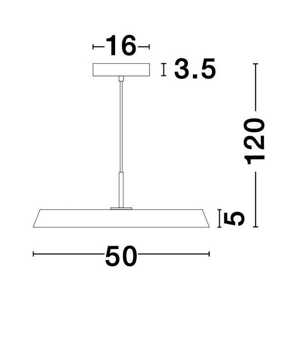 Suspension Vetro noire