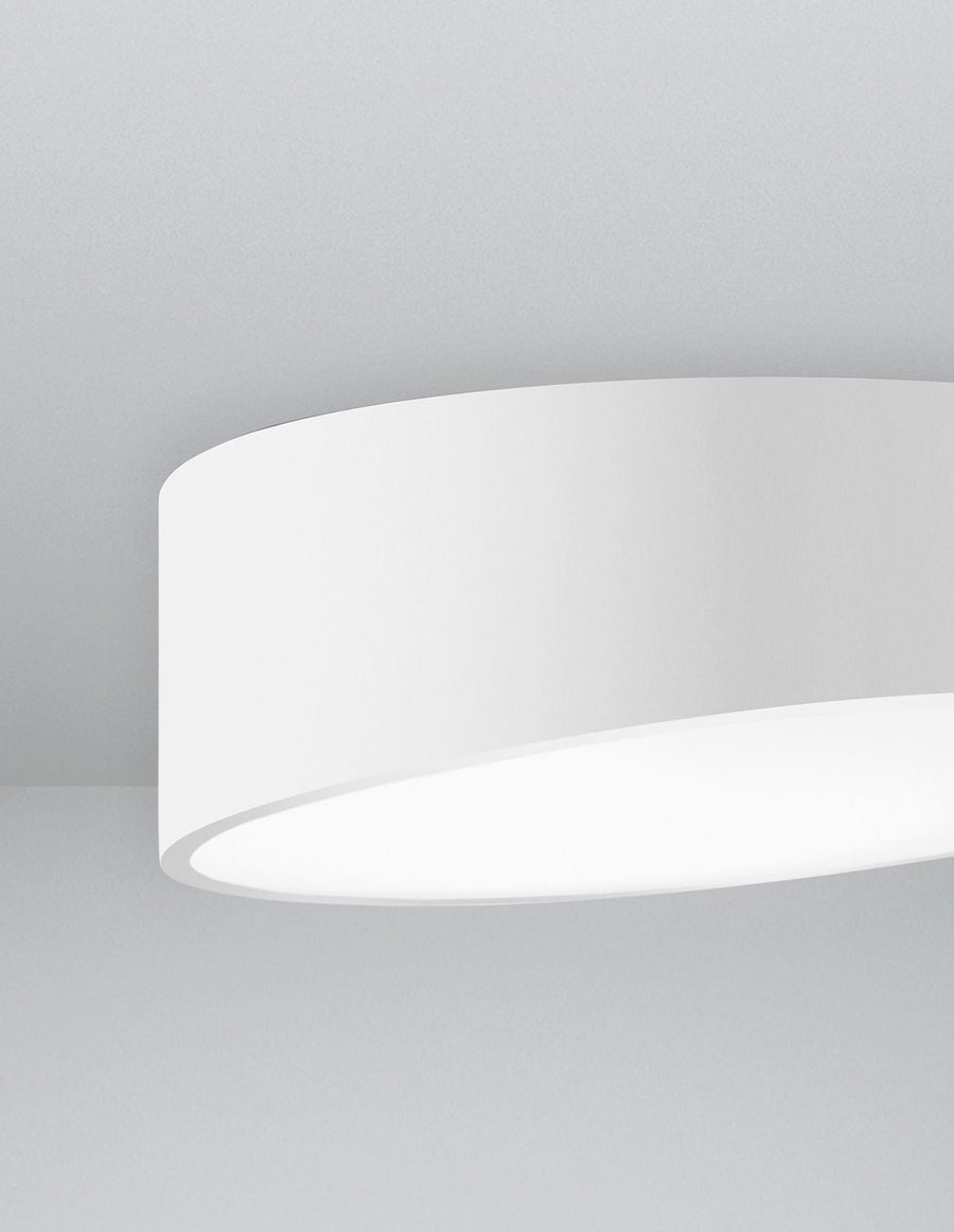 Plafonnier Maggio blanc, Ø 40 cm