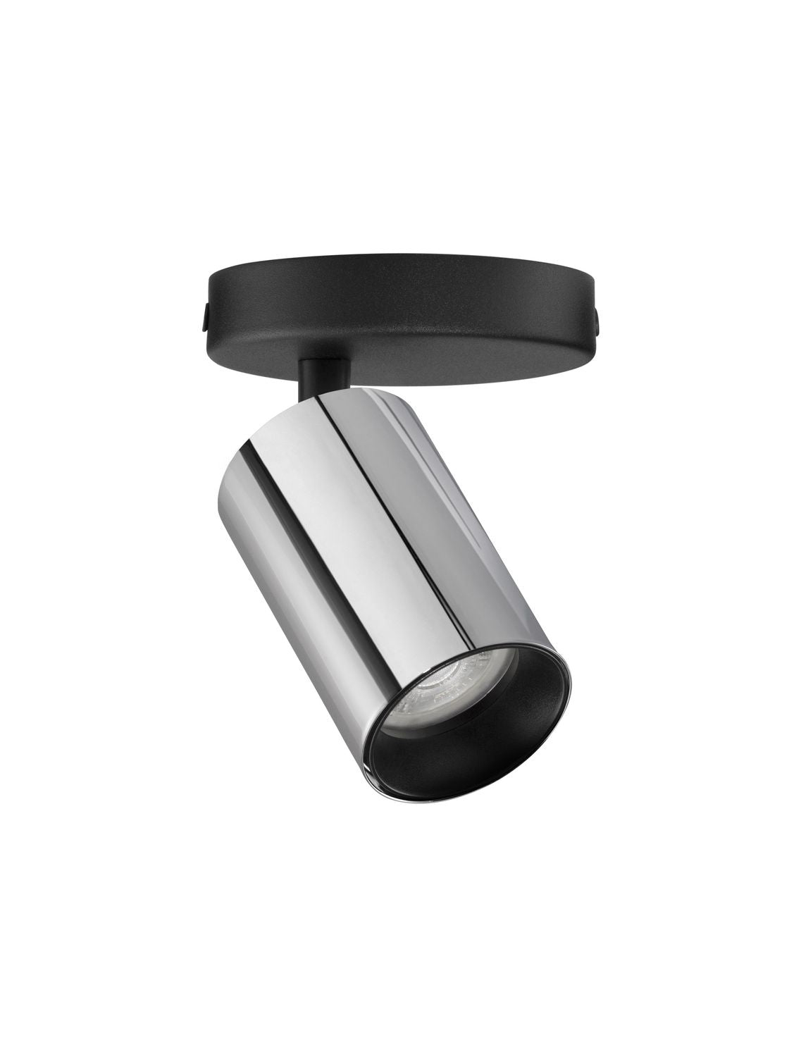 Plafonnier Inus noir, H 12,7 cm