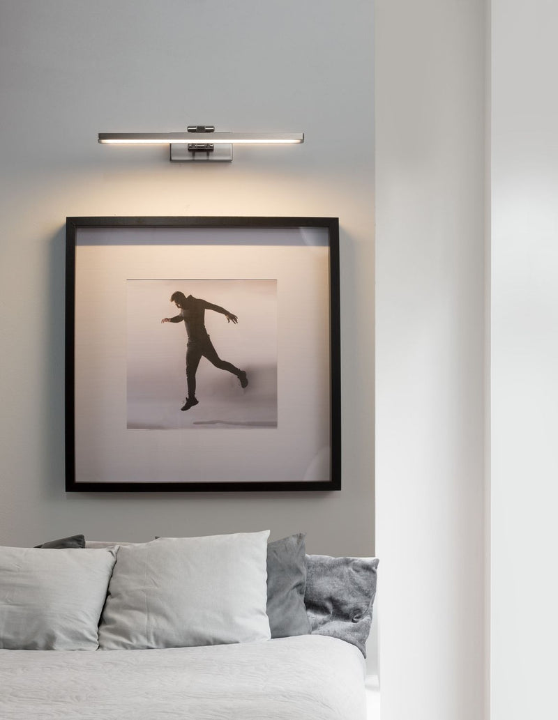 Applique murale Marnell nickel