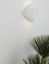 Applique murale Astrid blanche, L 20 cm