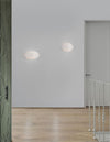 Applique murale Astrid blanche, L 28,5 cm
