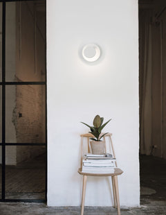 Applique murale Otto blanche