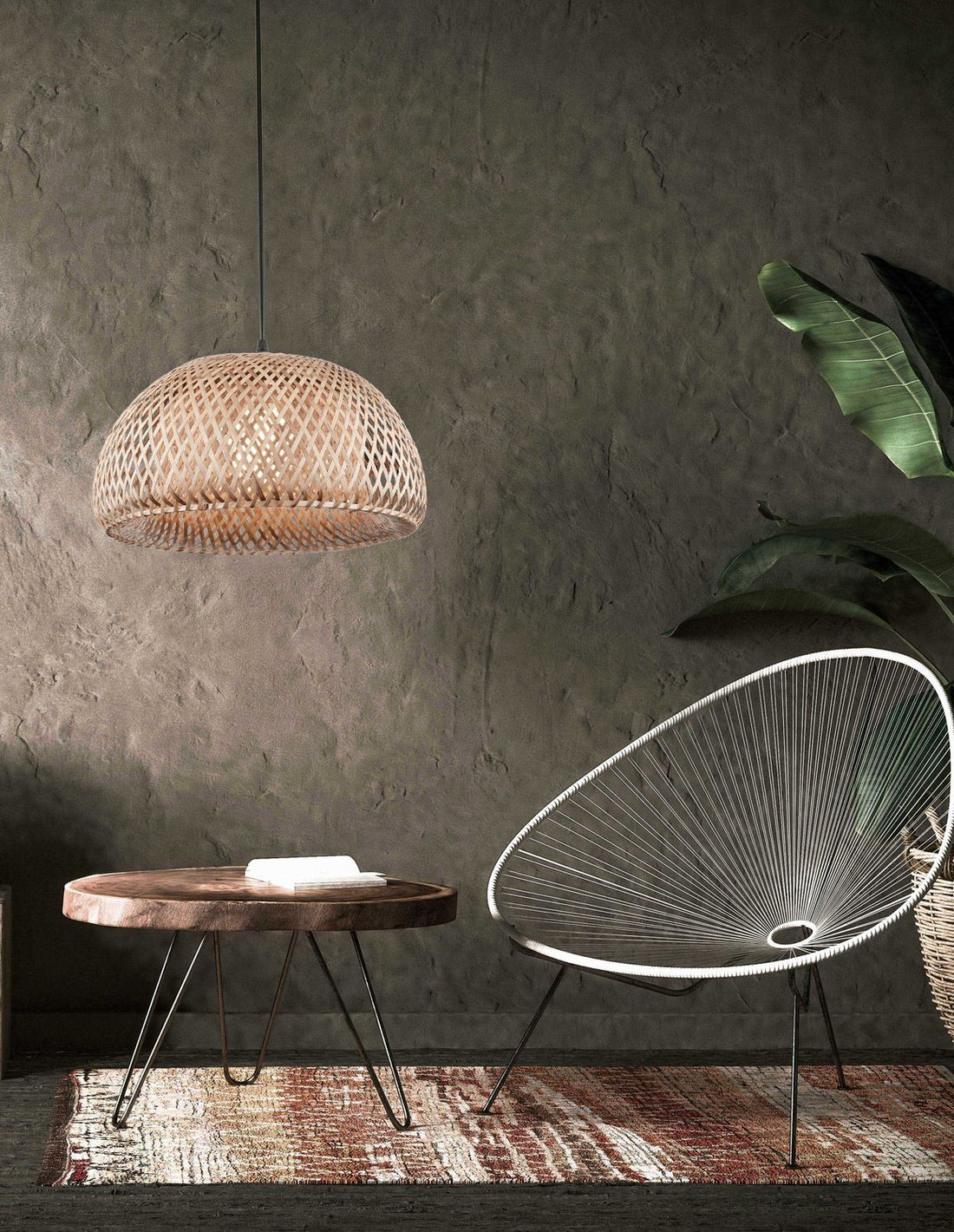 Suspension luminaire | Scarlet Beige