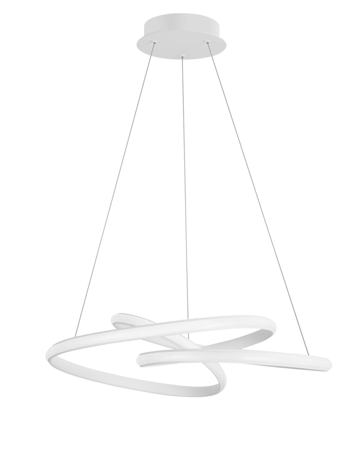 Suspension Menton blanche