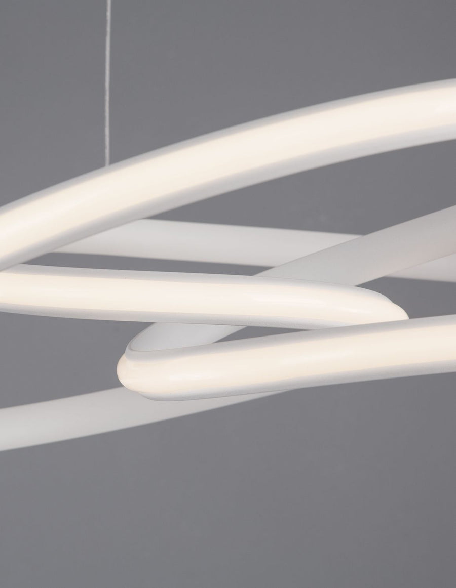 Suspension Menton blanche