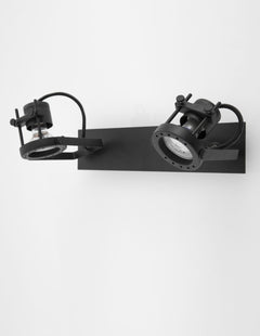 Plafonnier Salva 2 lumières noir