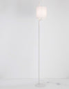 Lampadaire Yama blanc, tissu