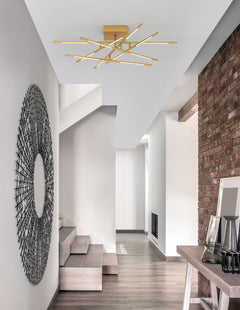 Luminaire plafonnier | Raccio Laiton L 94,5 cm