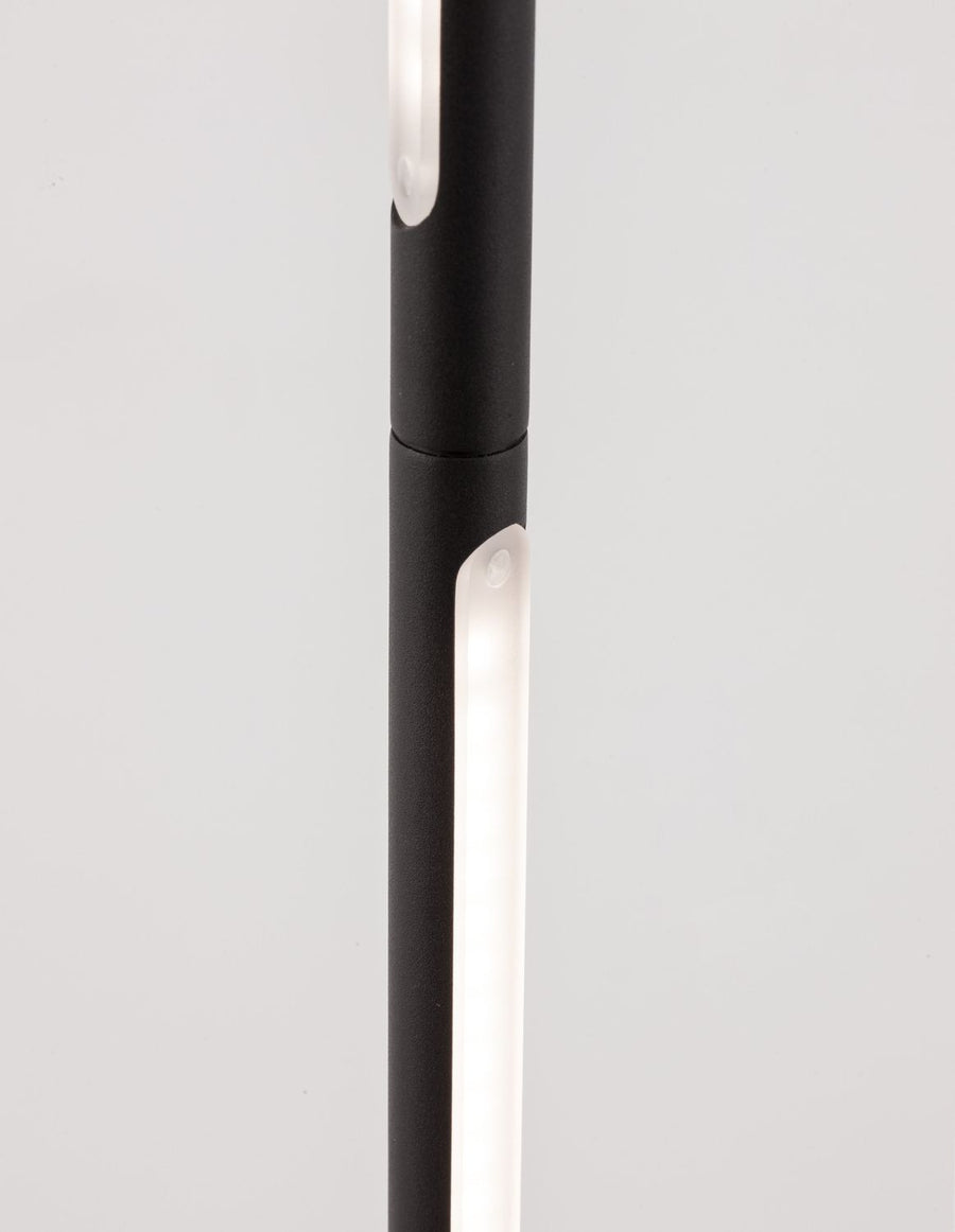 Suspension Handy noire, H 171 cm