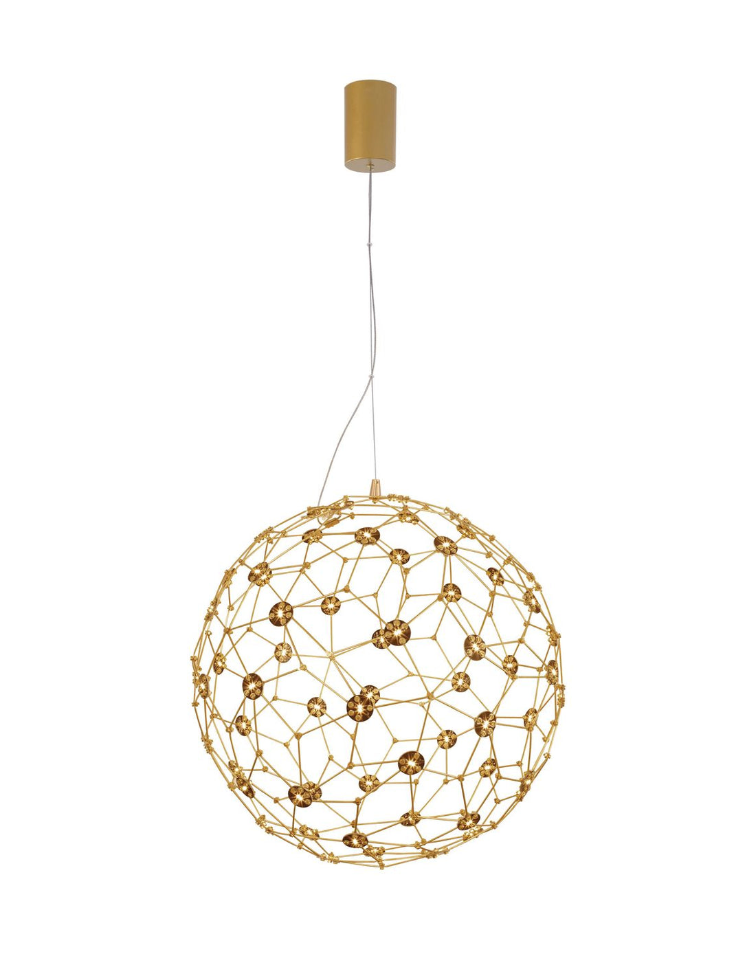 Suspension Sole dorée, Ø 410 cm
