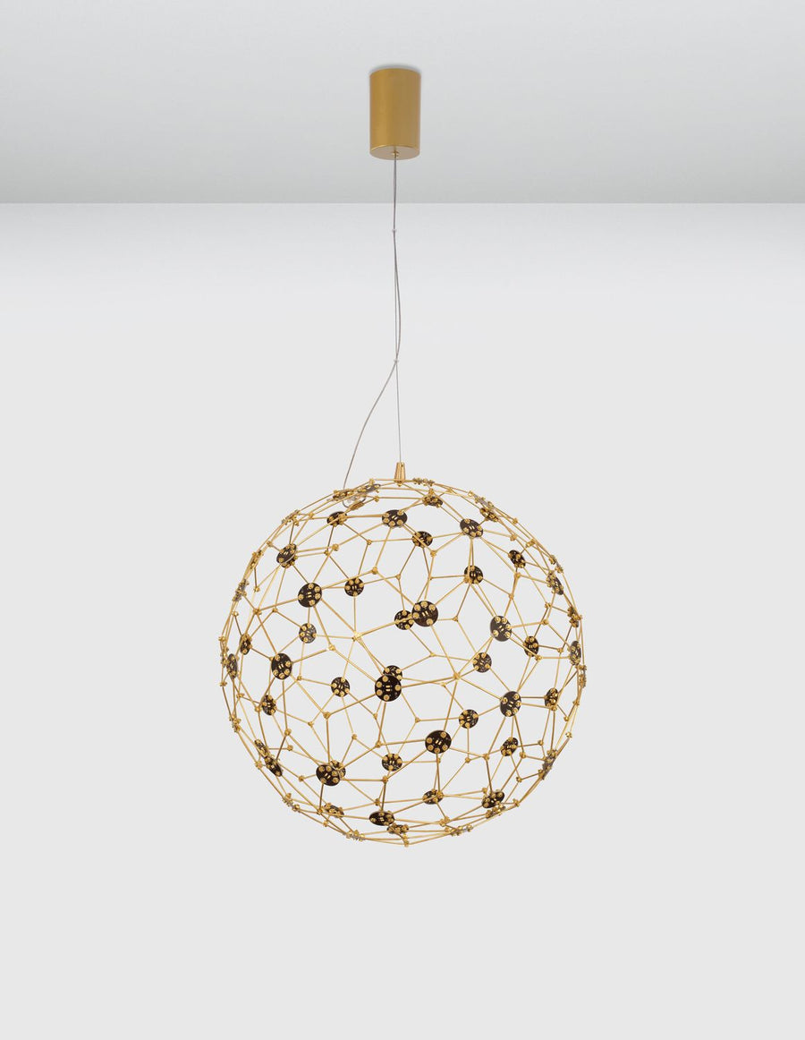 Suspension Sole dorée, Ø 410 cm