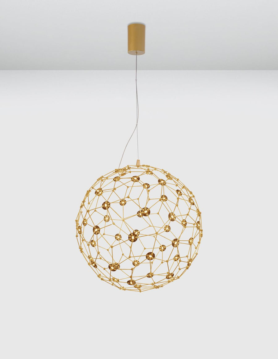 Suspension Sole dorée, Ø 410 cm