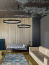 Suspension Motif noire, H 200 cm (9190840)